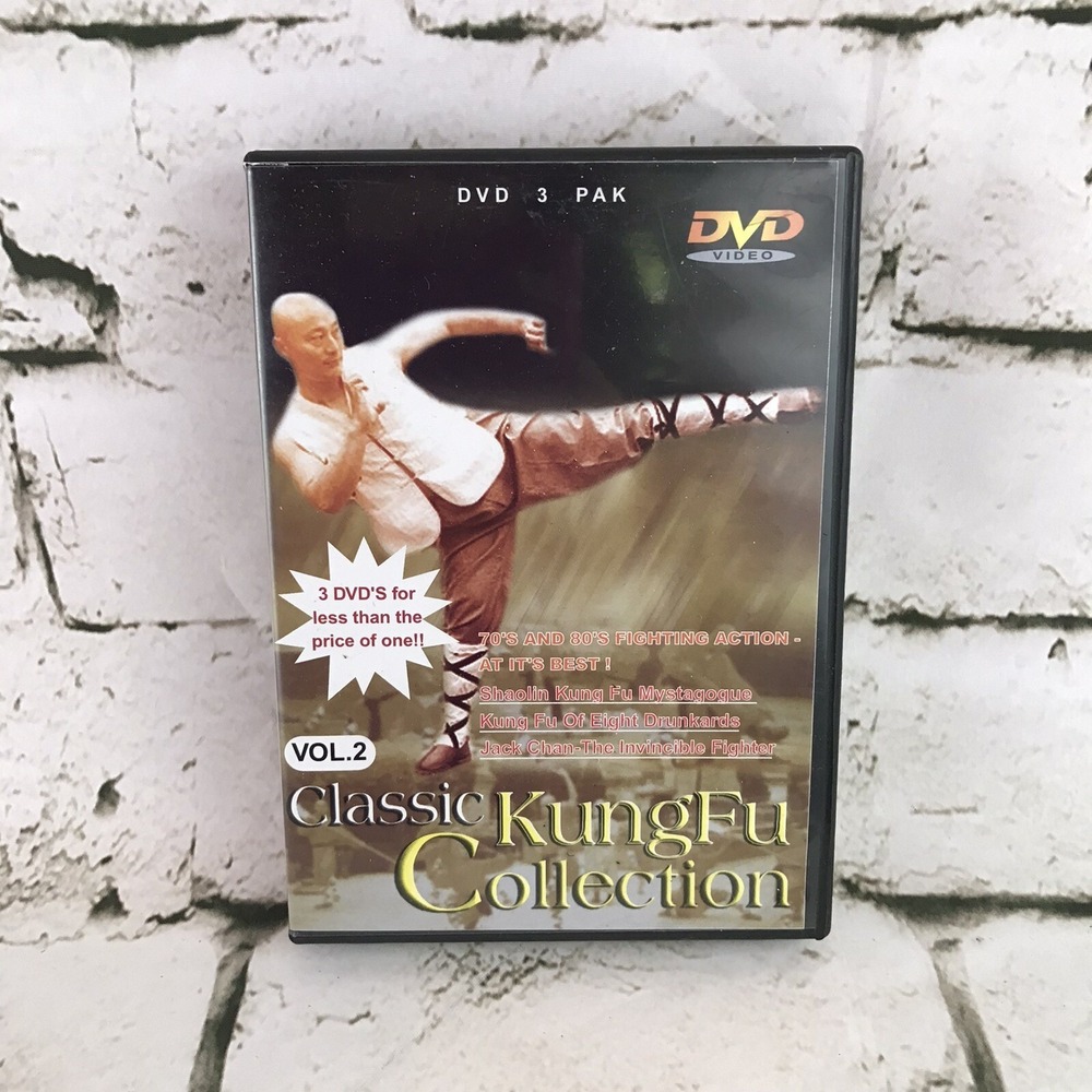 Classic Kung Fu Collection - Vol. 2: 70s and 80s Fighting Action‎ (DVD, 2003)